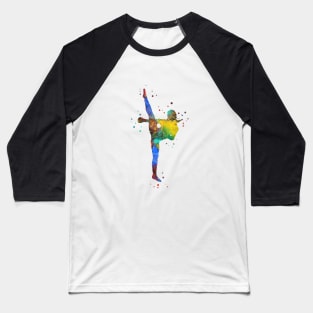 Lady muay thai boxing Baseball T-Shirt